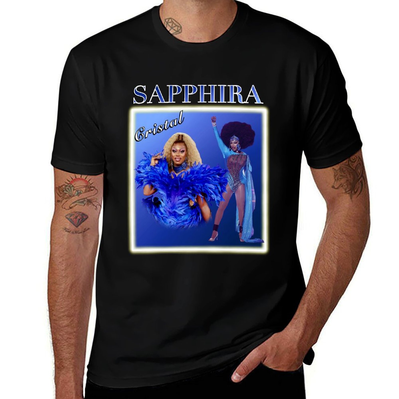 Queen Street Fashion - Sapphira Cristal Drag Race Queen T-Shirt