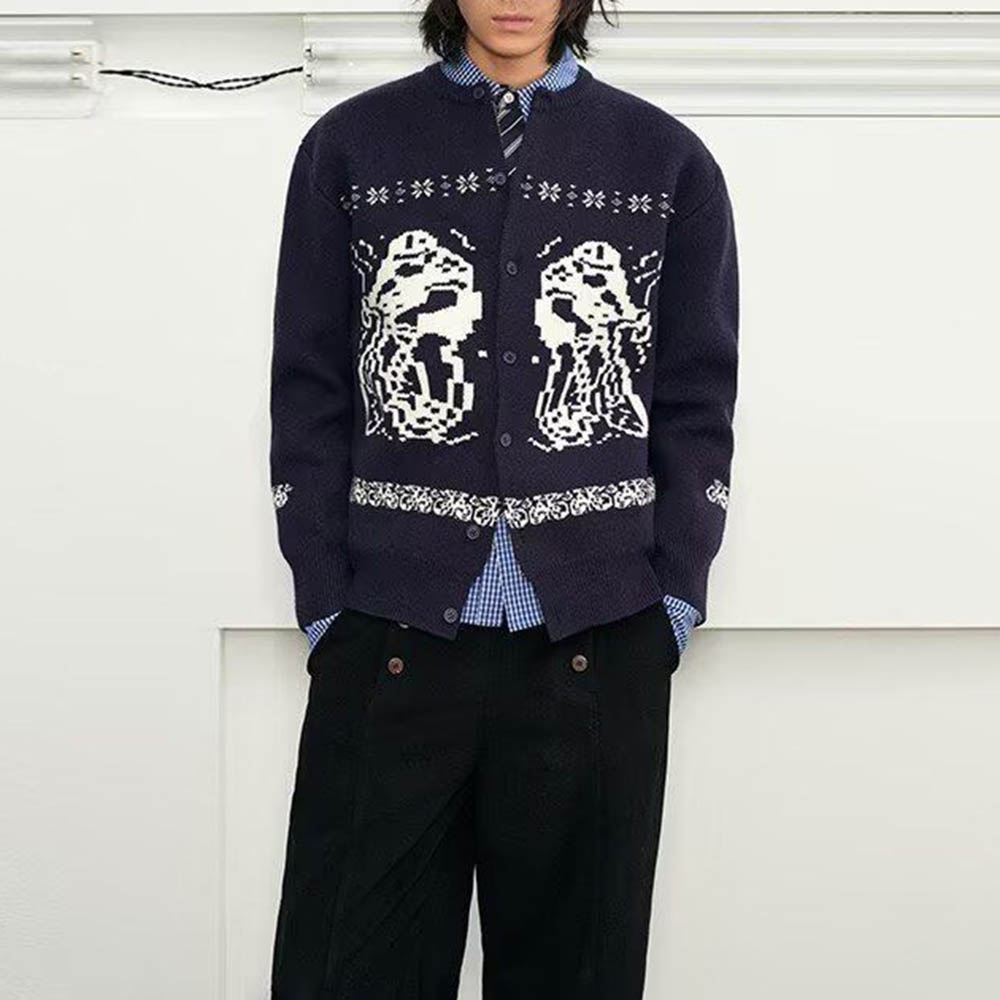 Street Fashion Men 2025 - Autumn New Men's Y2k Graphic Long-Sleeved