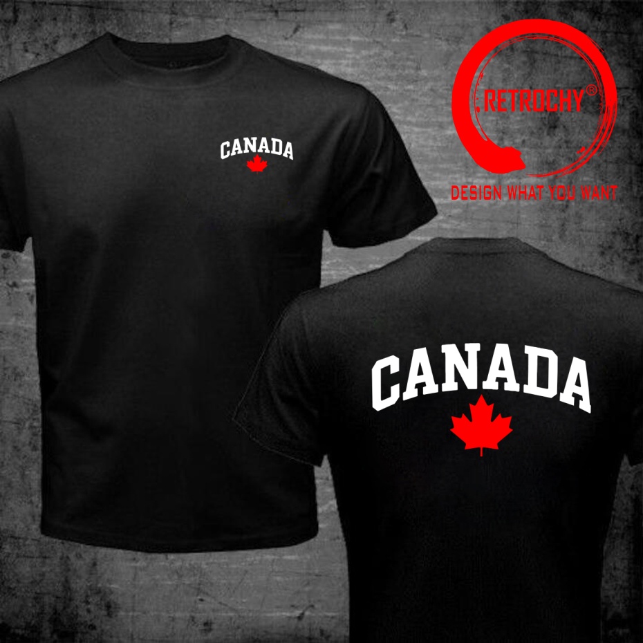 Canada Letter Printed Funny De - Street Fashion Canada ulasan dan harga