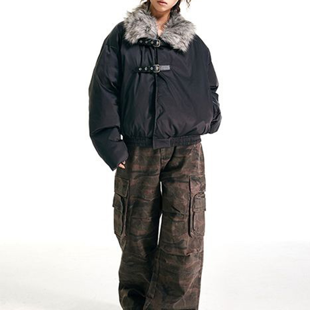 Mens Jackets Furry Faux Fur Ca - Street Fashion Men 2025 ulasan dan harga