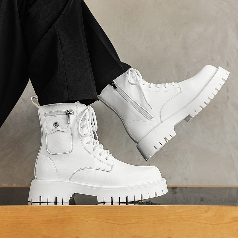 2025 Trend Men Boots Sneakers  - Street Fashion Men 2025 ulasan dan harga