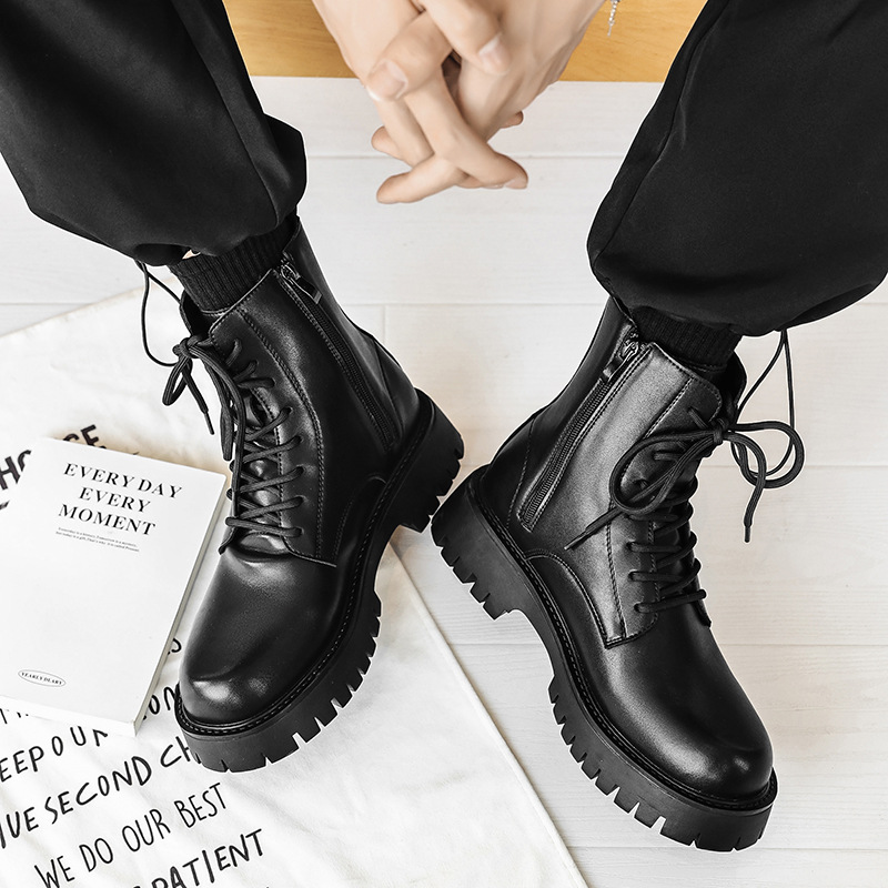 2025 Trend Men Boots Sneakers  - Street Fashion Men 2025 ulasan dan harga