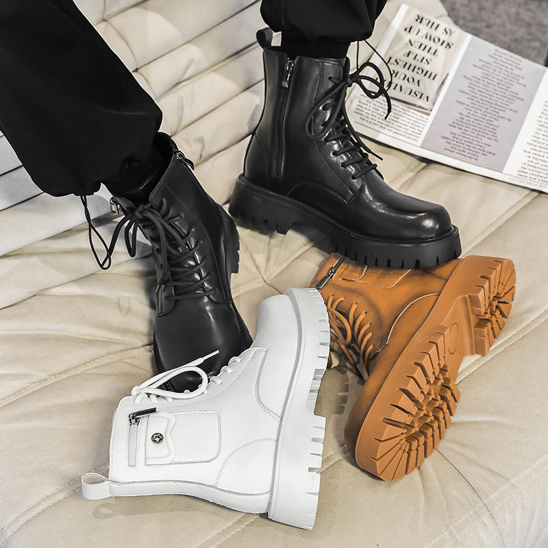 2025 Trend Men Boots Sneakers  - Street Fashion Men 2025 ulasan dan harga