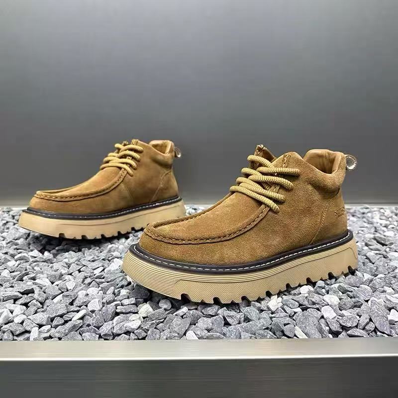 Autum Winter Men Platform Boot - Street Fashion Men 2025 ulasan dan harga