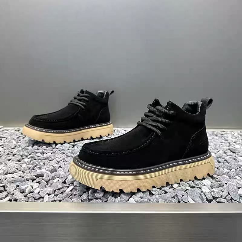 Autum Winter Men Platform Boot - Street Fashion Men 2025 ulasan dan harga