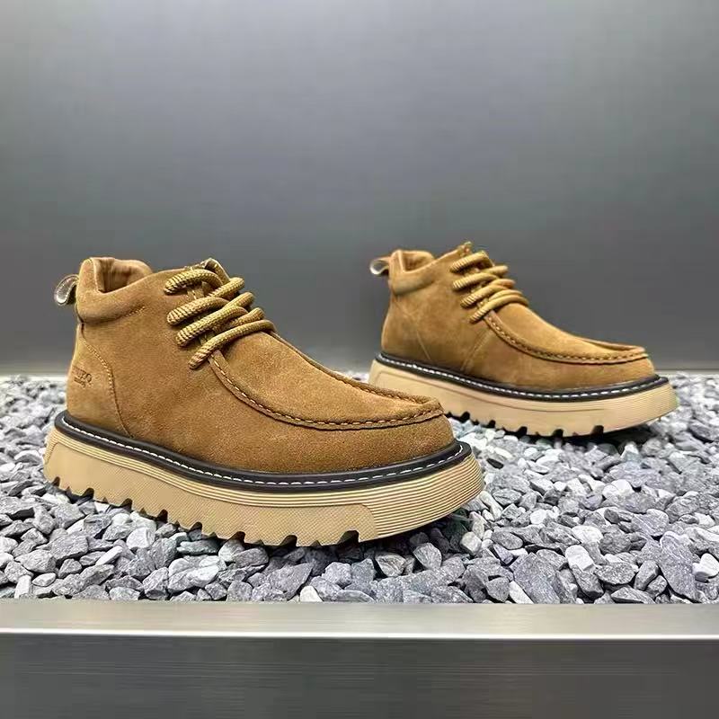 Autum Winter Men Platform Boot - Street Fashion Men 2025 ulasan dan harga