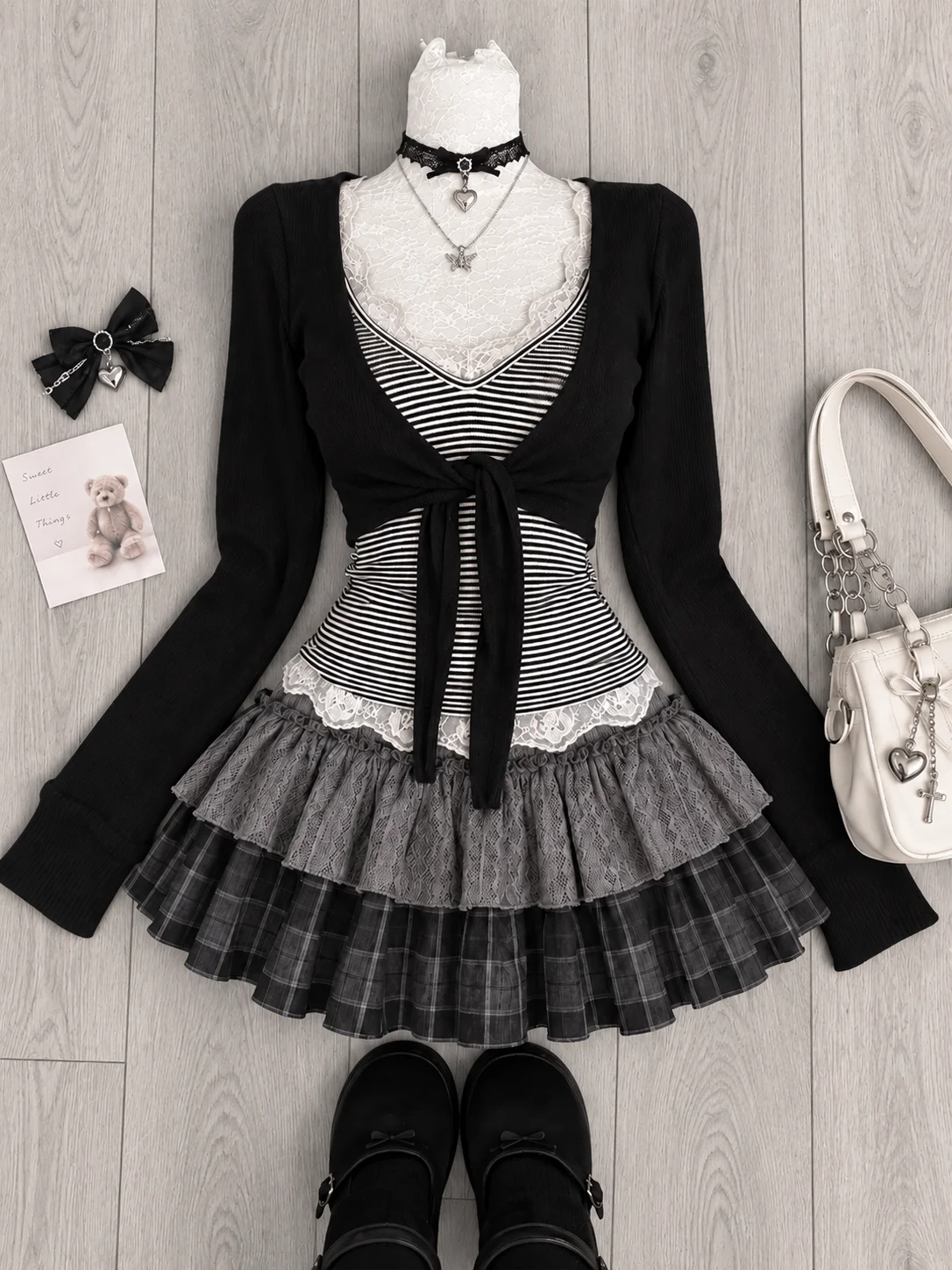 Y2K American Vintage Women Two - Street Fashion Y2K ulasan dan harga