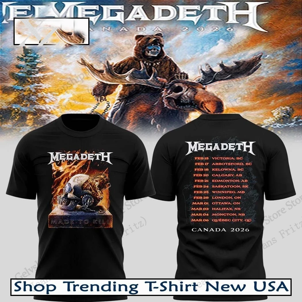 Hip Hop Rock Megadeth Band Can - Street Fashion Canada ulasan dan harga