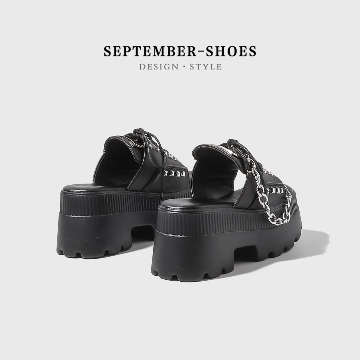 Y2k Gothic Punk Women Platform - Street Fashion Y2K ulasan dan harga