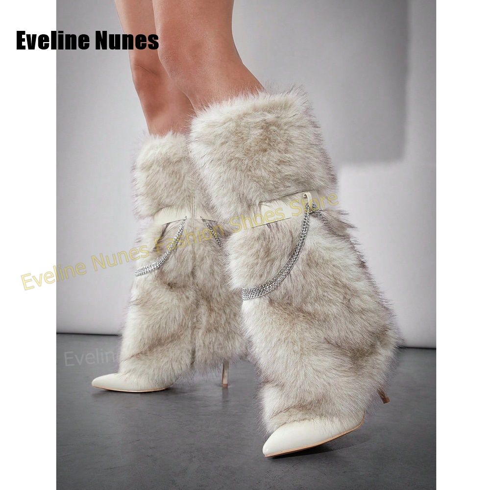 Y2K Trendy Women Fluffy Furry  - Street Fashion Y2K ulasan dan harga