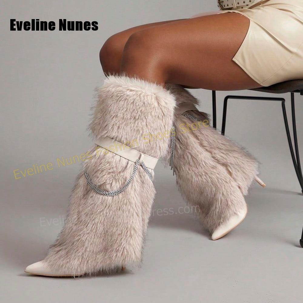 Y2K Trendy Women Fluffy Furry  - Street Fashion Y2K ulasan dan harga