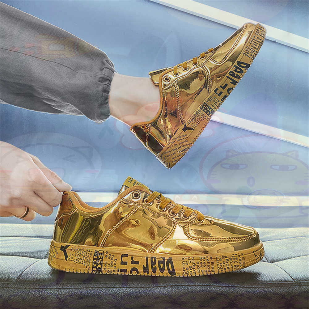 Round Foot Size 45 Sneakers Wh - Street Fashion For Short Guys ulasan dan harga