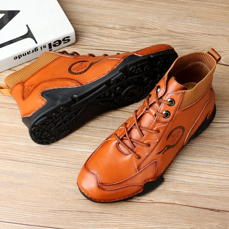 Size 48 Mens Shoes Leather Ori - Street Fashion Men 2025 ulasan dan harga