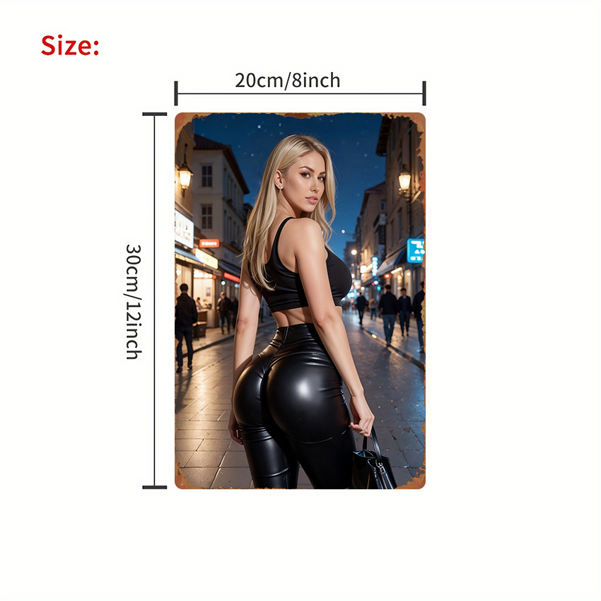 1pc Sign Featuring a Fashionab - Fashion Street Night ulasan dan harga
